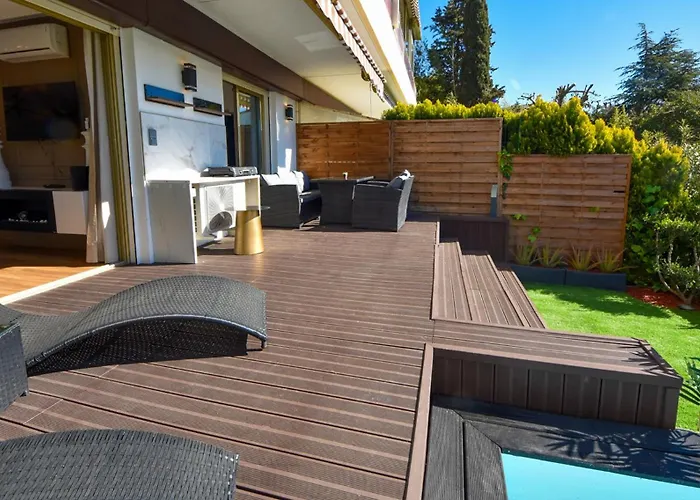 Piscine Privee, Plages A Pied & Palais A Proximite Daire Cannes