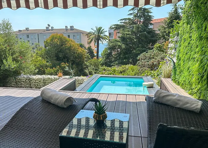 Piscine Privee, Plages A Pied & Palais A Proximite Daire Cannes